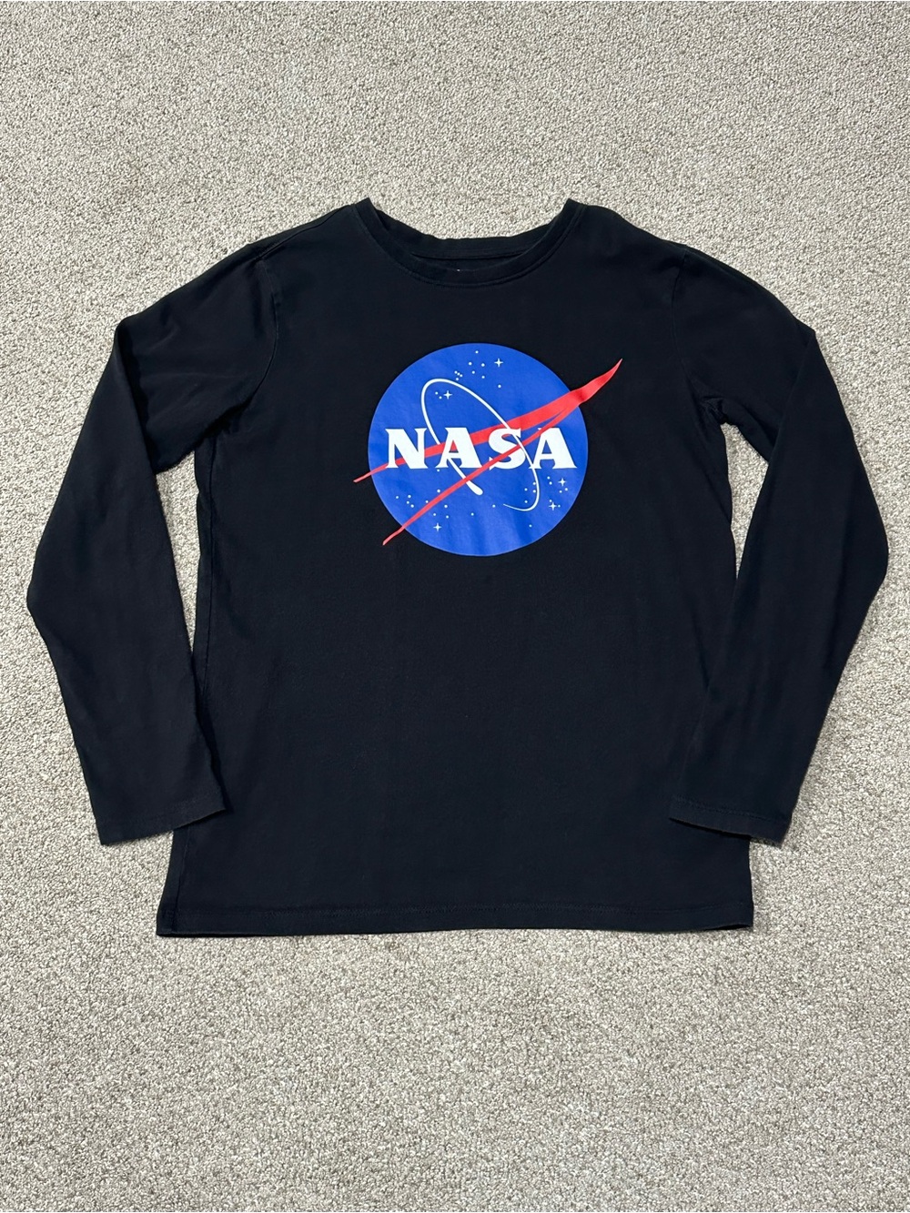 Boys NASA Graphic Long Sleeve Tee Lands End